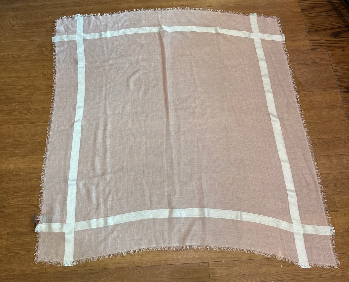 Loro Piana Pink Cashmere Scarf