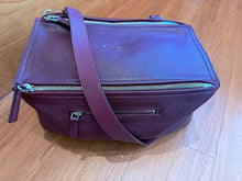 Load image into Gallery viewer, Givenchy Pandora Shoulder Bag in Burgundy
