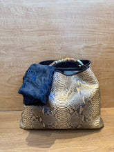 Load image into Gallery viewer, Gucci Large Python Hobo Bag