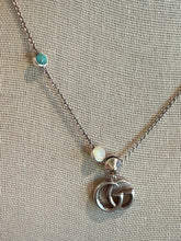 Load image into Gallery viewer, Gucci Double G Mother Of Pearl Necklace