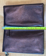 Load image into Gallery viewer, Chanel Metallic Lambskin Camellia Beauty Clutch