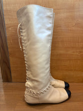 Load image into Gallery viewer, Chanel Lace-Up Riding Boots Size 10.5