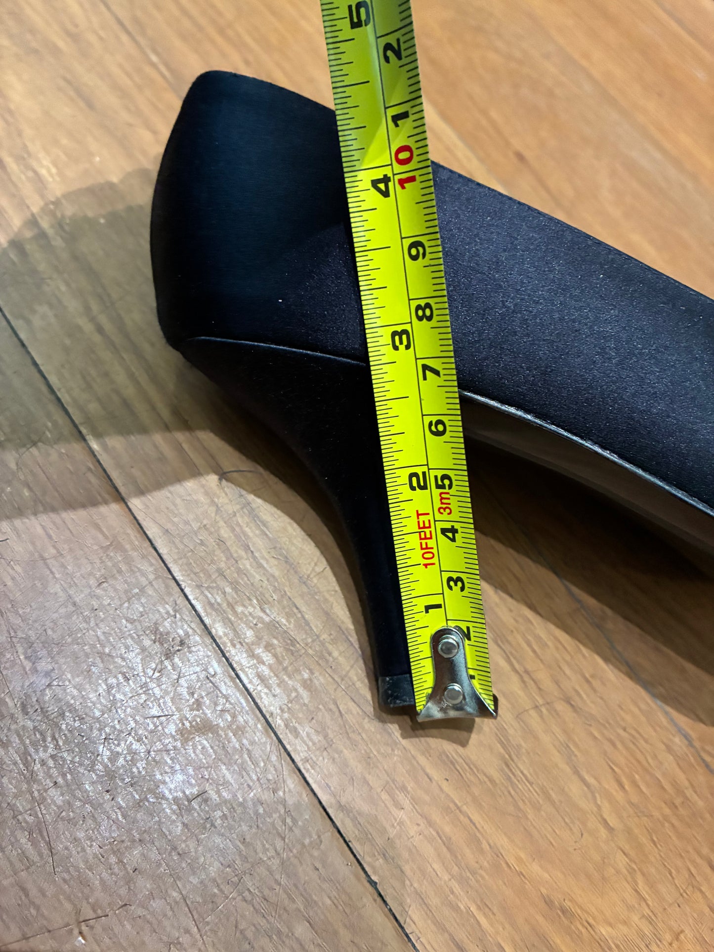 Stuart Weitzman Satin Ruffle Pumps