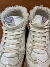 Load image into Gallery viewer, Golden Goose Star Shearling Lined Mid Top Sneakers Size 7