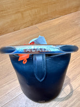 Load image into Gallery viewer, Alaia Mini Leather Bucket Bag