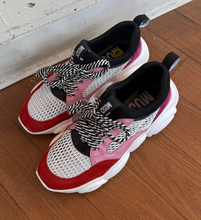 Load image into Gallery viewer, Moschino Teddy Mixed Media Sneaker