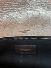 Load image into Gallery viewer, Saint Laurent Crinkled Calfskin Matelasse Monogram Medium Nicki Chain Satchel
