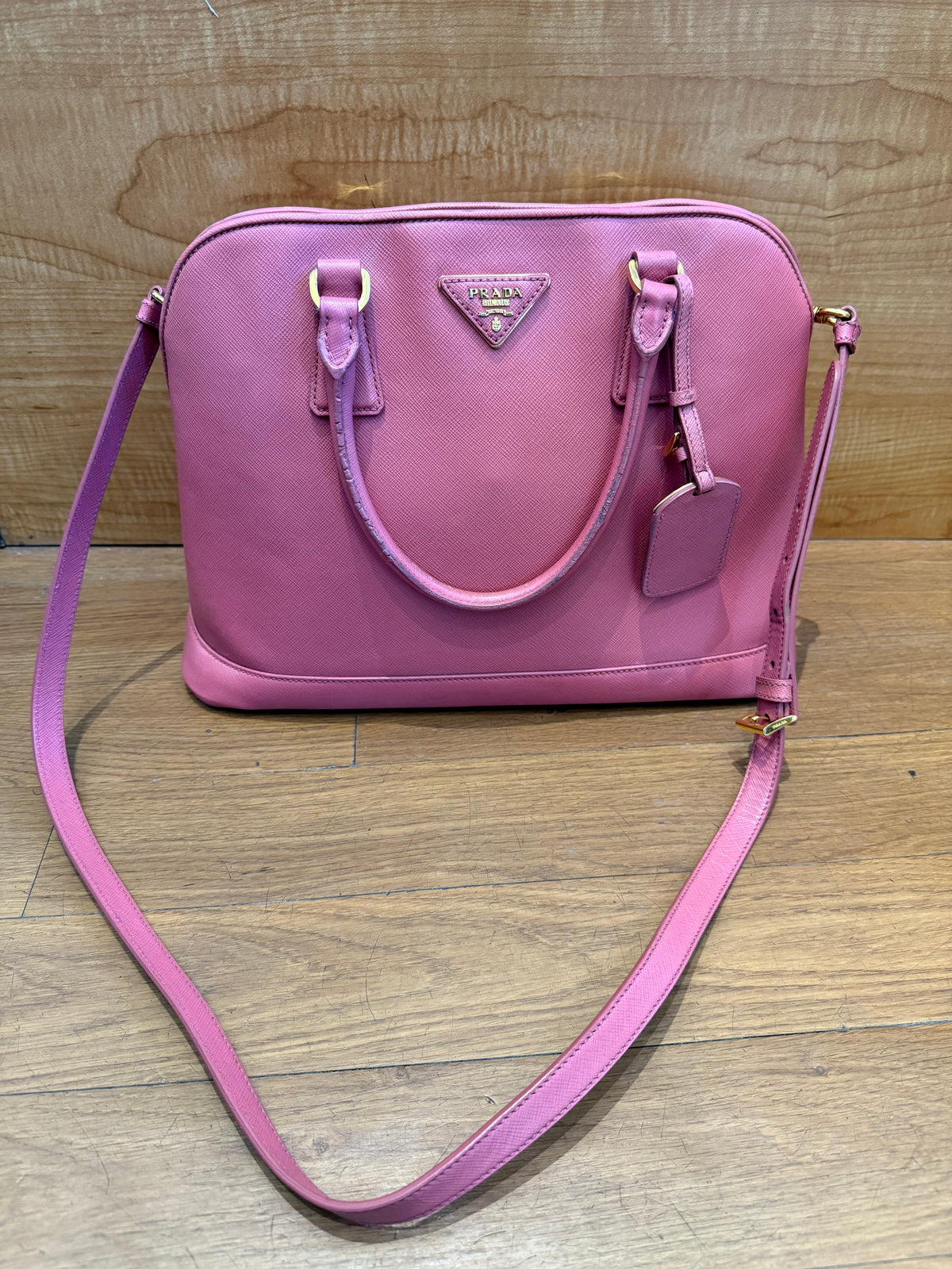 Prada Saffiano Leather Crossbody Bag