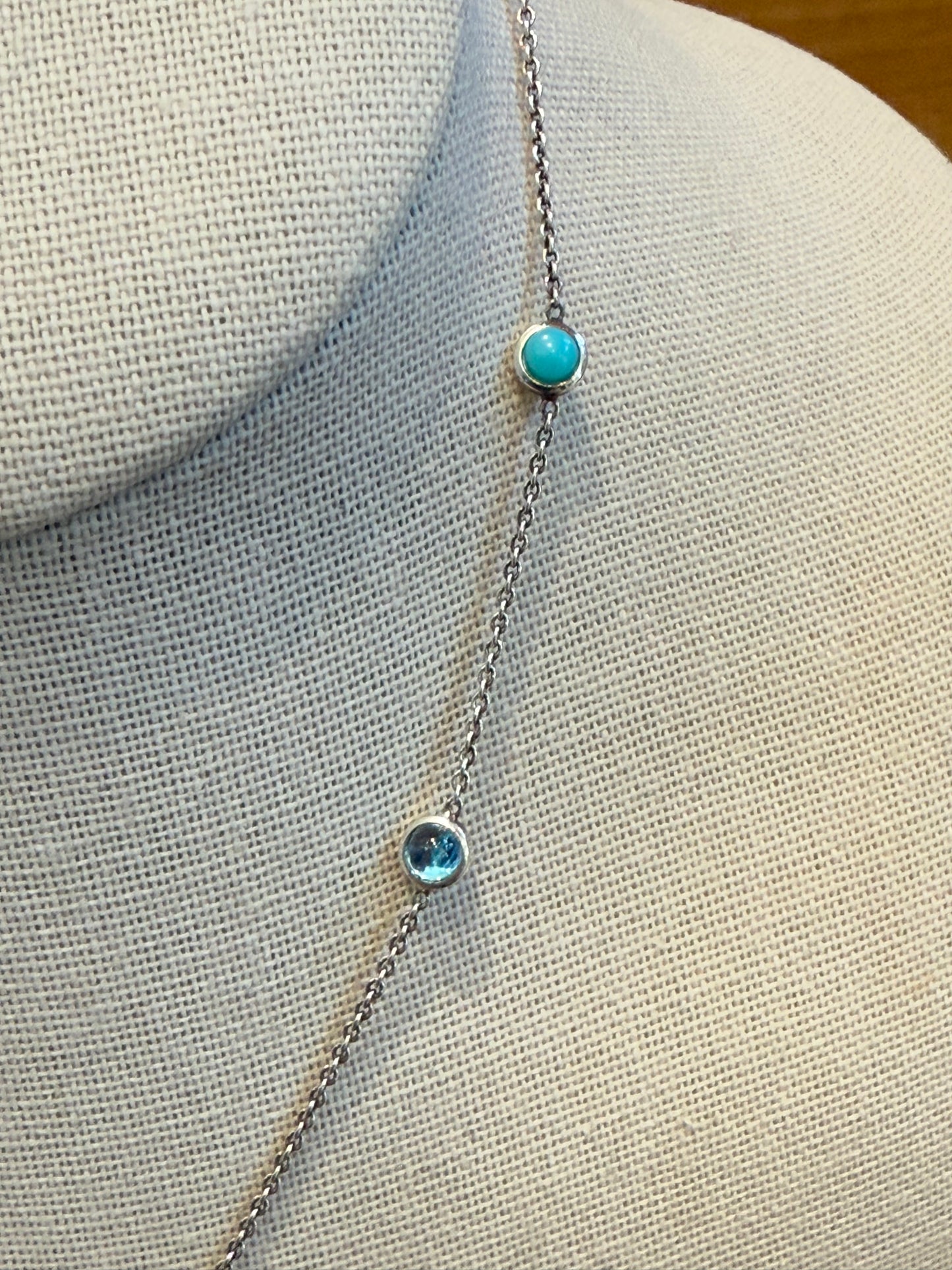 Gucci Double G Mother Of Pearl Necklace