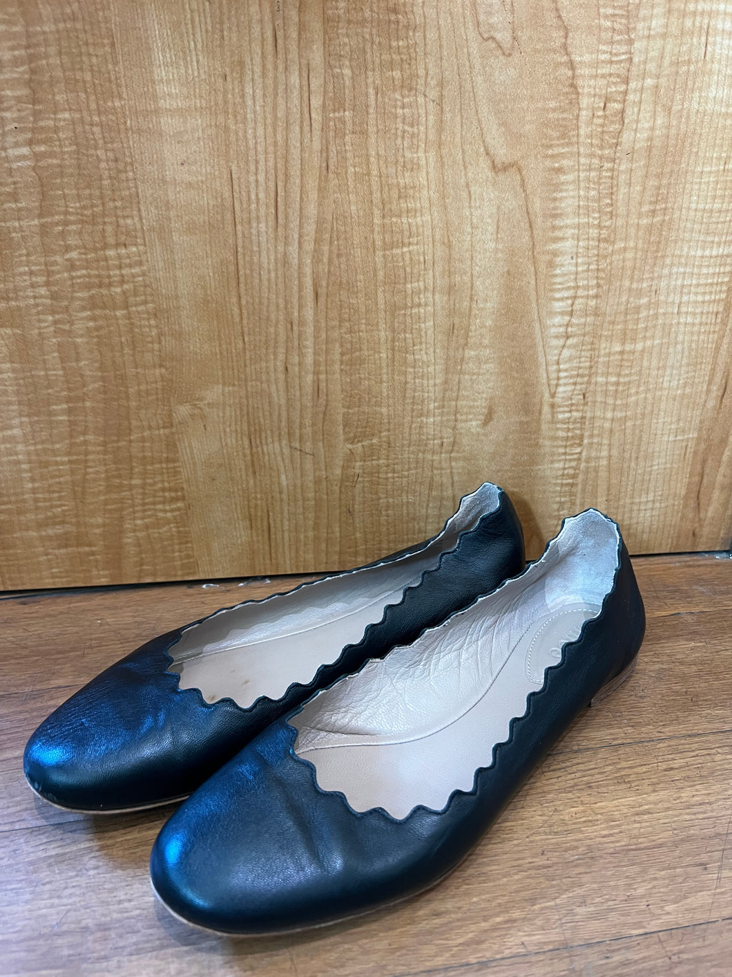 Chloé Scalloped Flats- Size 7