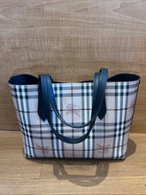 Load image into Gallery viewer, Burberry Medium Reversible Haymarket Tote Bag
