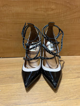 Load image into Gallery viewer, Valentino Black Ankle Strap Heels
