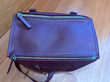 Load image into Gallery viewer, Givenchy Pandora Shoulder Bag in Burgundy
