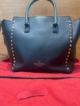 Load image into Gallery viewer, VALENTINO Leather Rockstud Tote Bag
