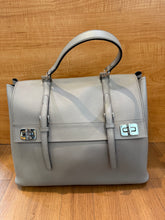 Load image into Gallery viewer, Prada Cuir Top Handle Turnlock Bag
