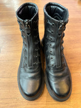 Load image into Gallery viewer, Aquatalia Black Leather Boots 8.5
