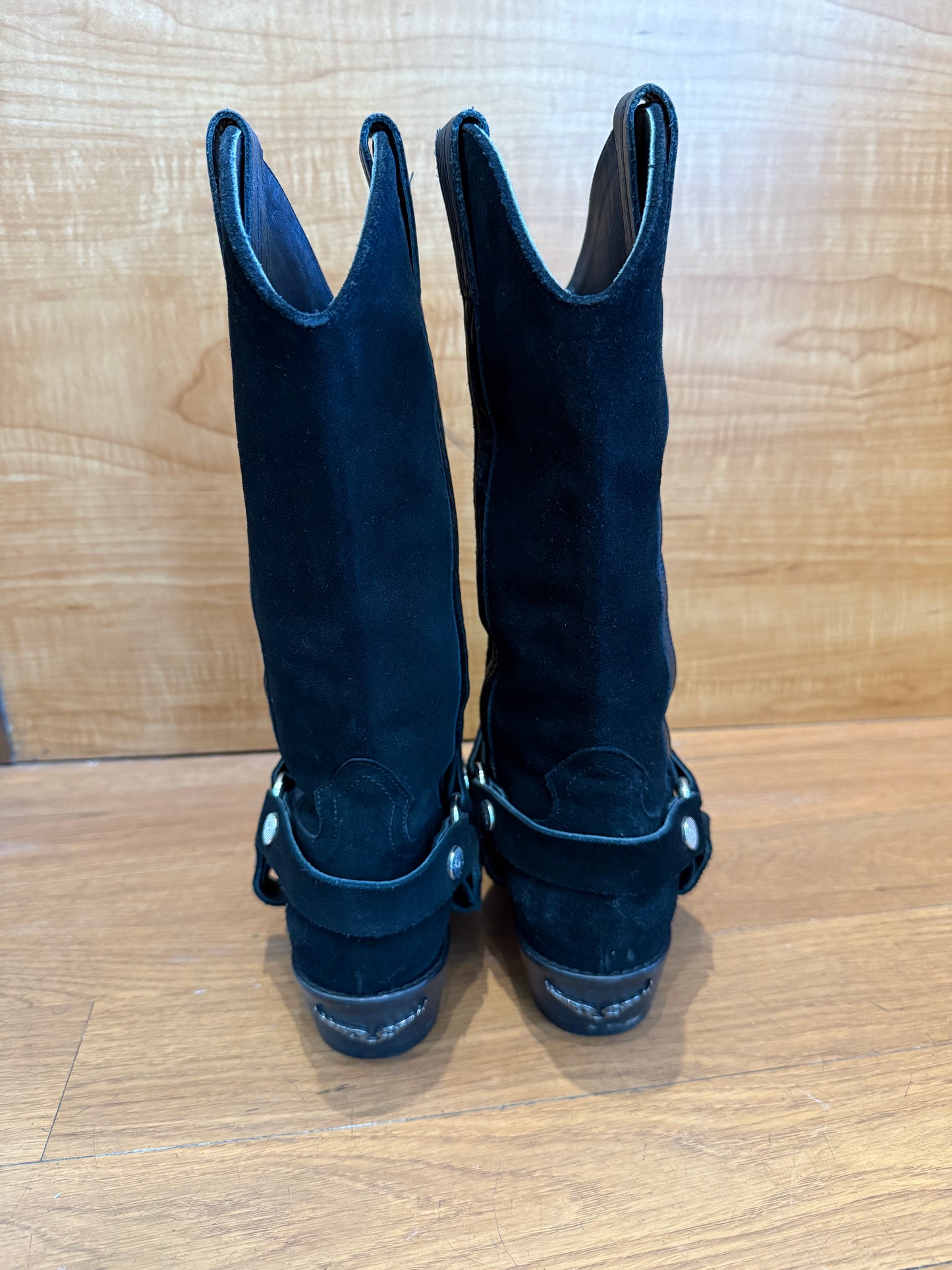 Zadig Voltaire Suede Western Boots