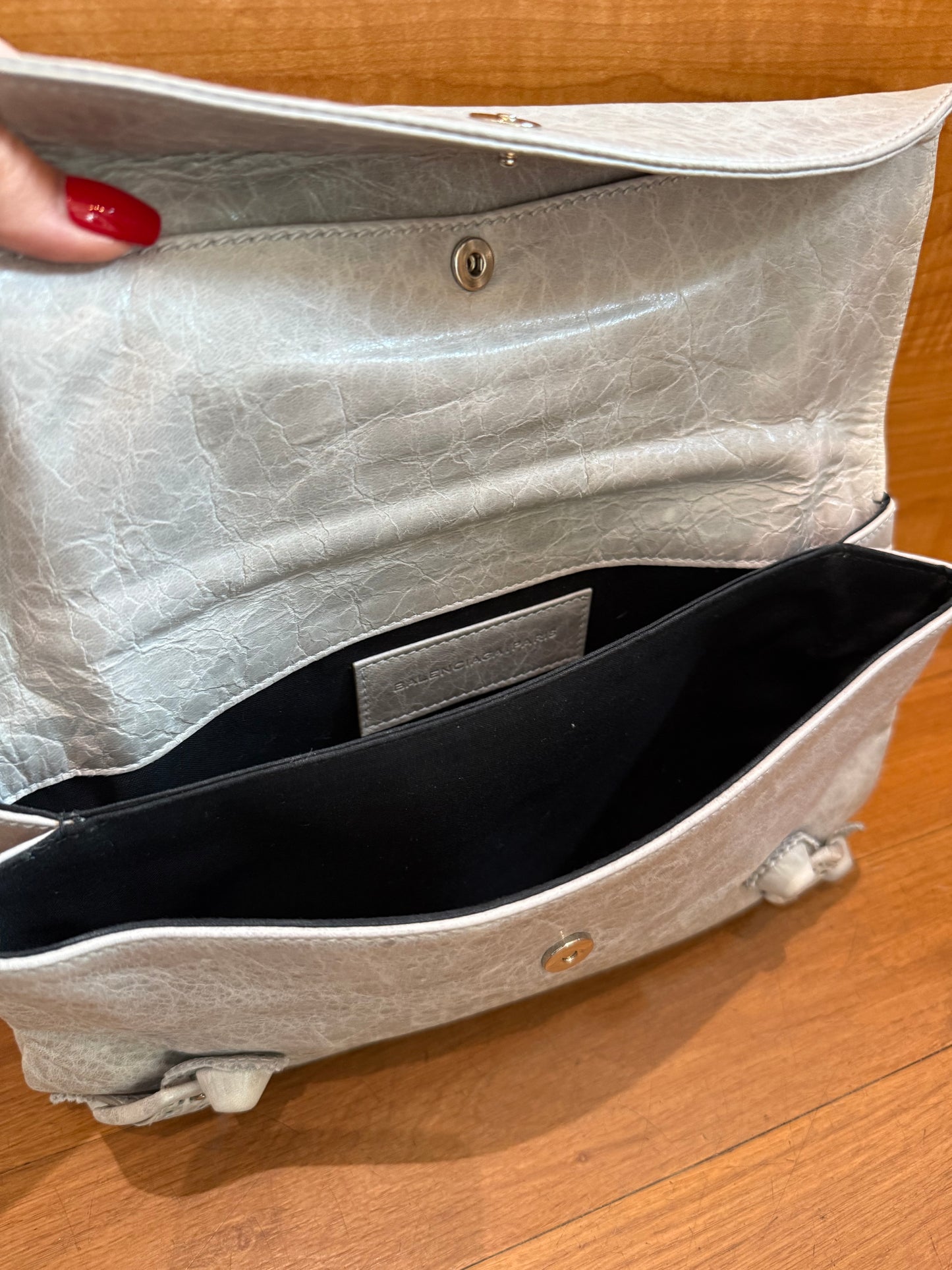 Balenciaga Motocross Clutch