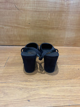 Load image into Gallery viewer, Chanel
Interlocking CC Logo Suede Slingback Pumps
