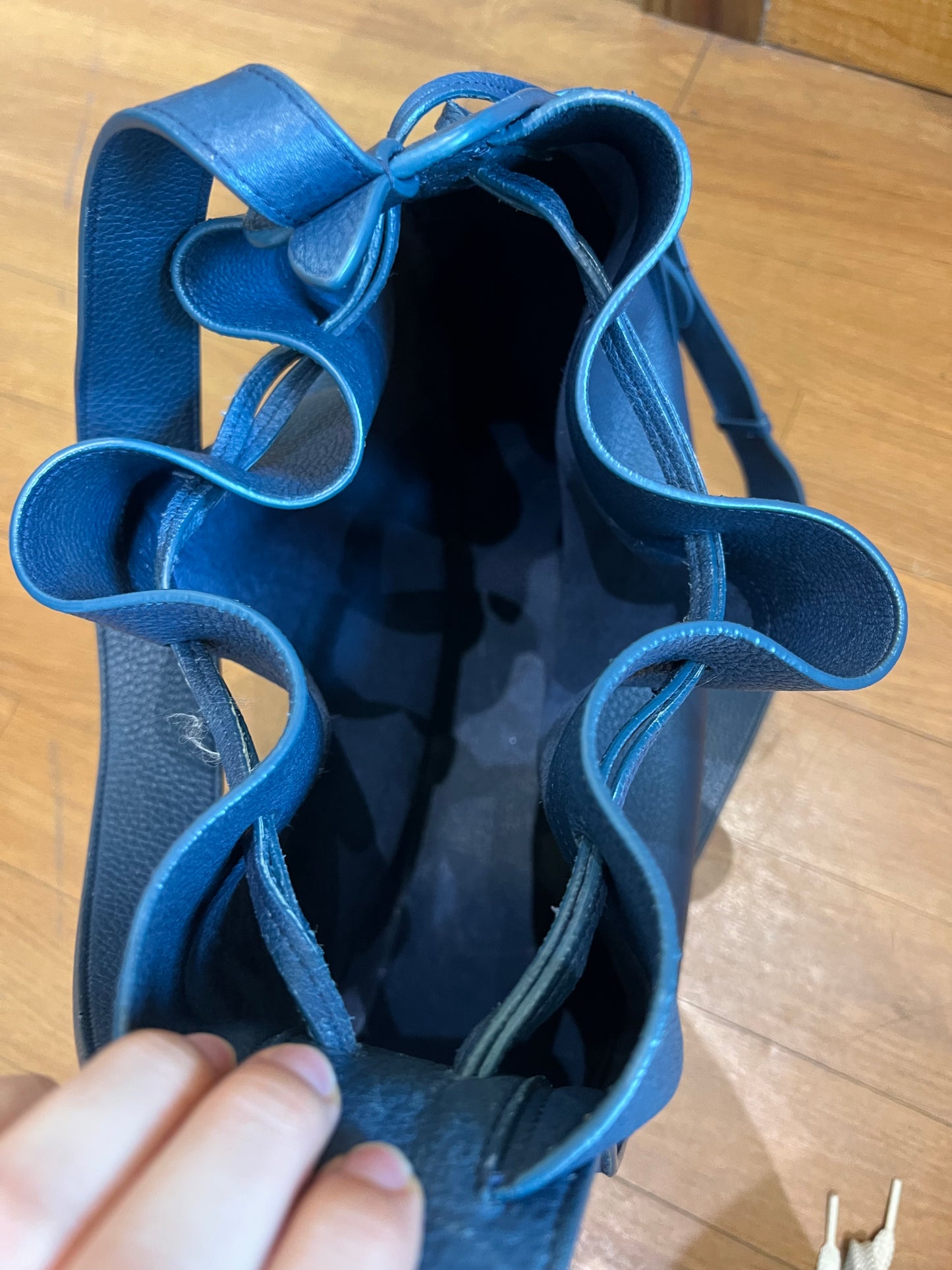 The Row Leather Crossbody Bag