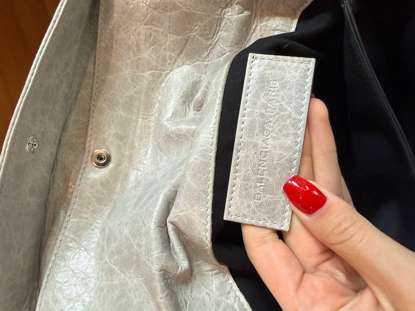Balenciaga Motocross Clutch