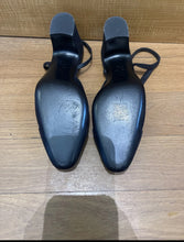 Load image into Gallery viewer, Chanel
Interlocking CC Logo Suede Slingback Pumps
