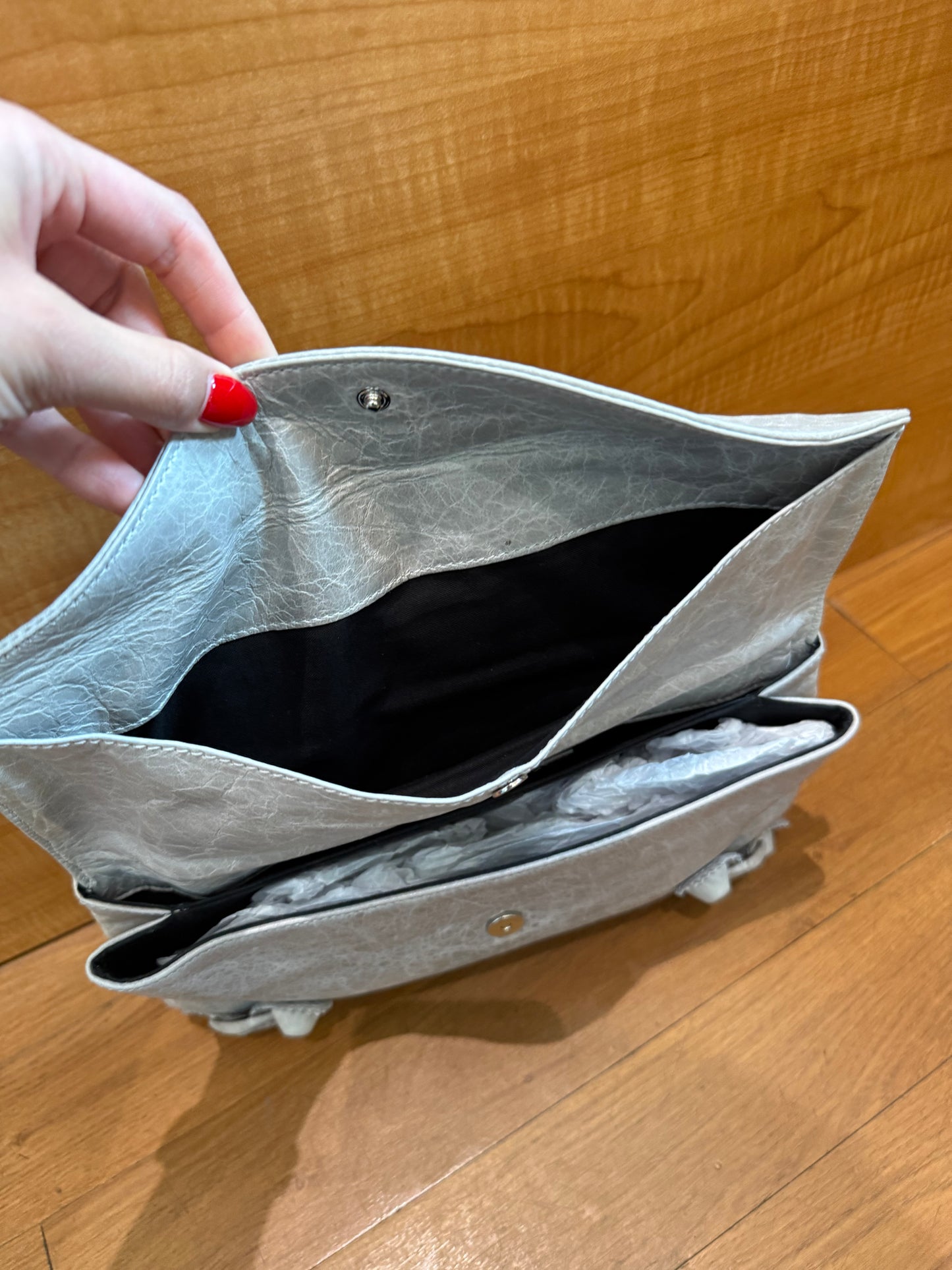 Balenciaga Motocross Clutch