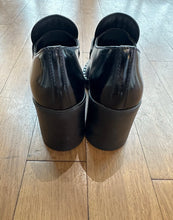 Load image into Gallery viewer, Prada Black Patent Leather Loafers Size EU 35
