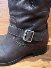 Load image into Gallery viewer, Miu Miu Brown Leather Boots Size 9
