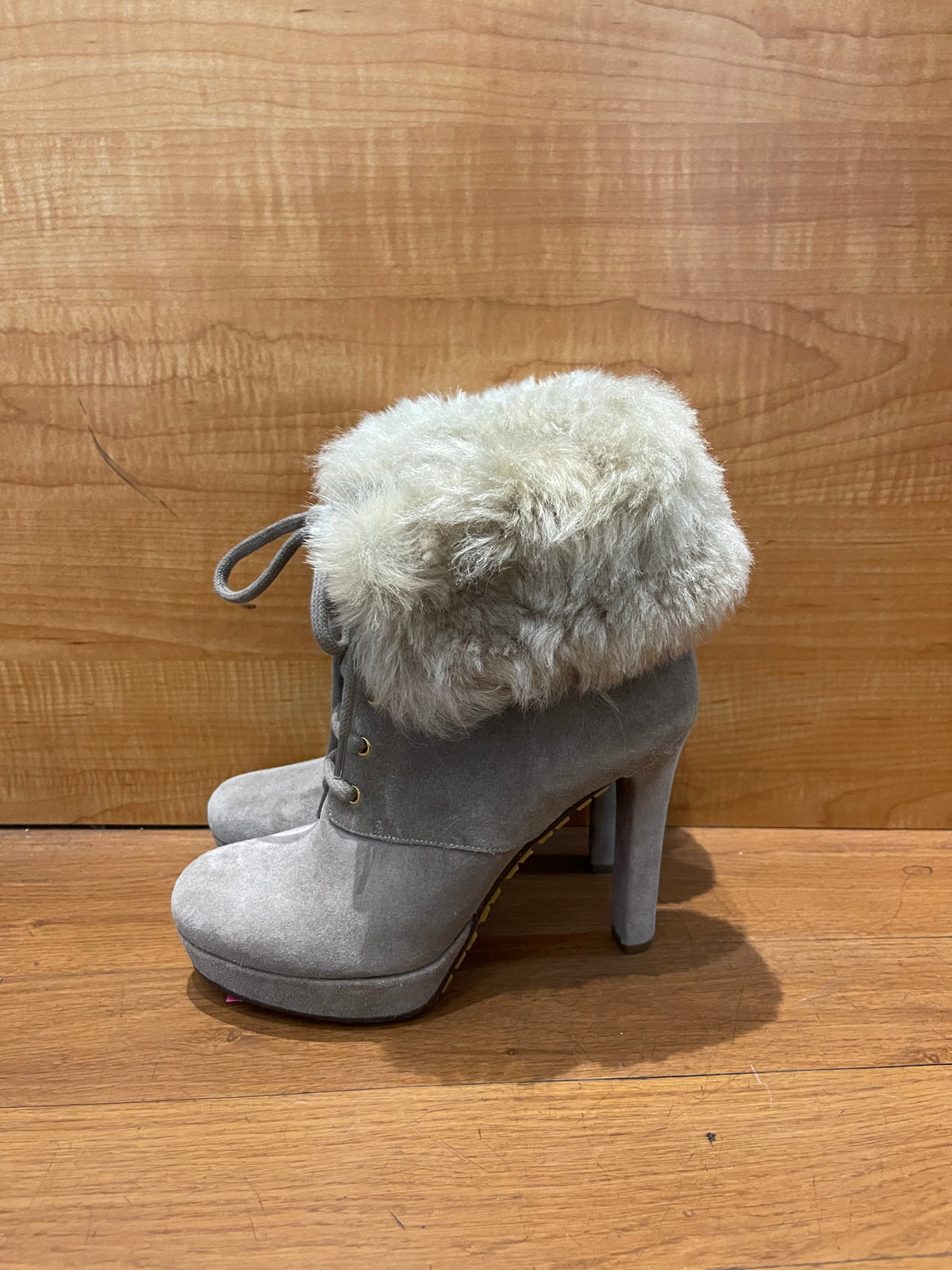 Gucci Suede Ankle Boots