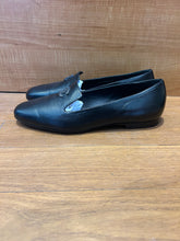 Load image into Gallery viewer, Chanel Black Leather CC Loafers
