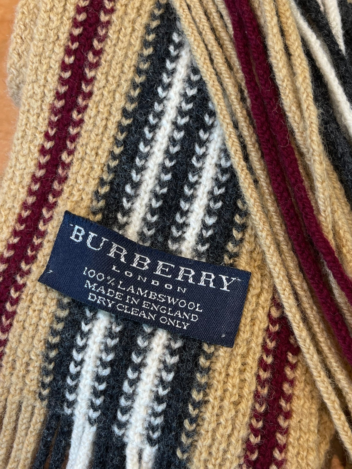 Burberry Knit Scarf