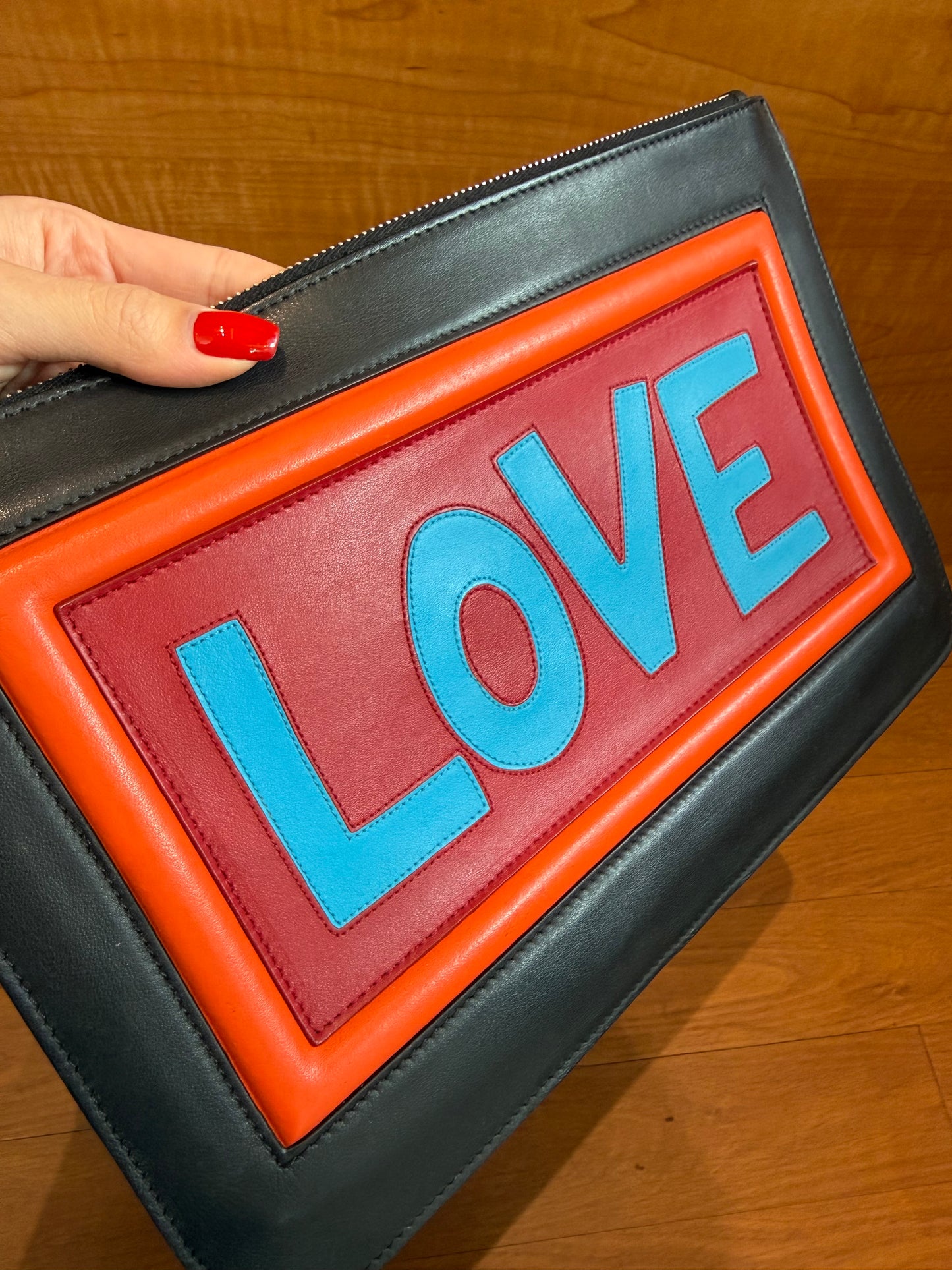 Fendi Love Clutch