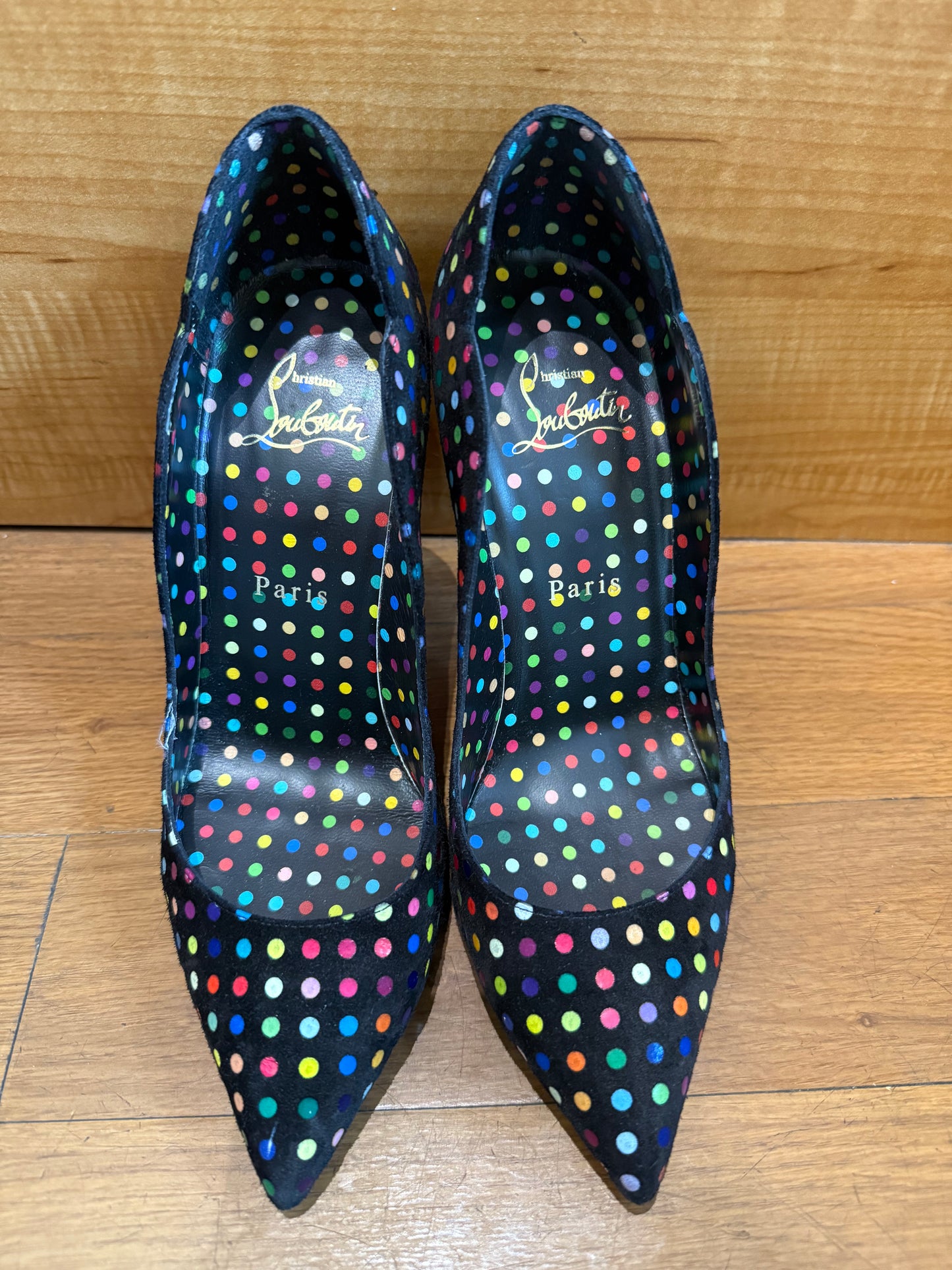 Christian Louboutin Polka Dot Heels