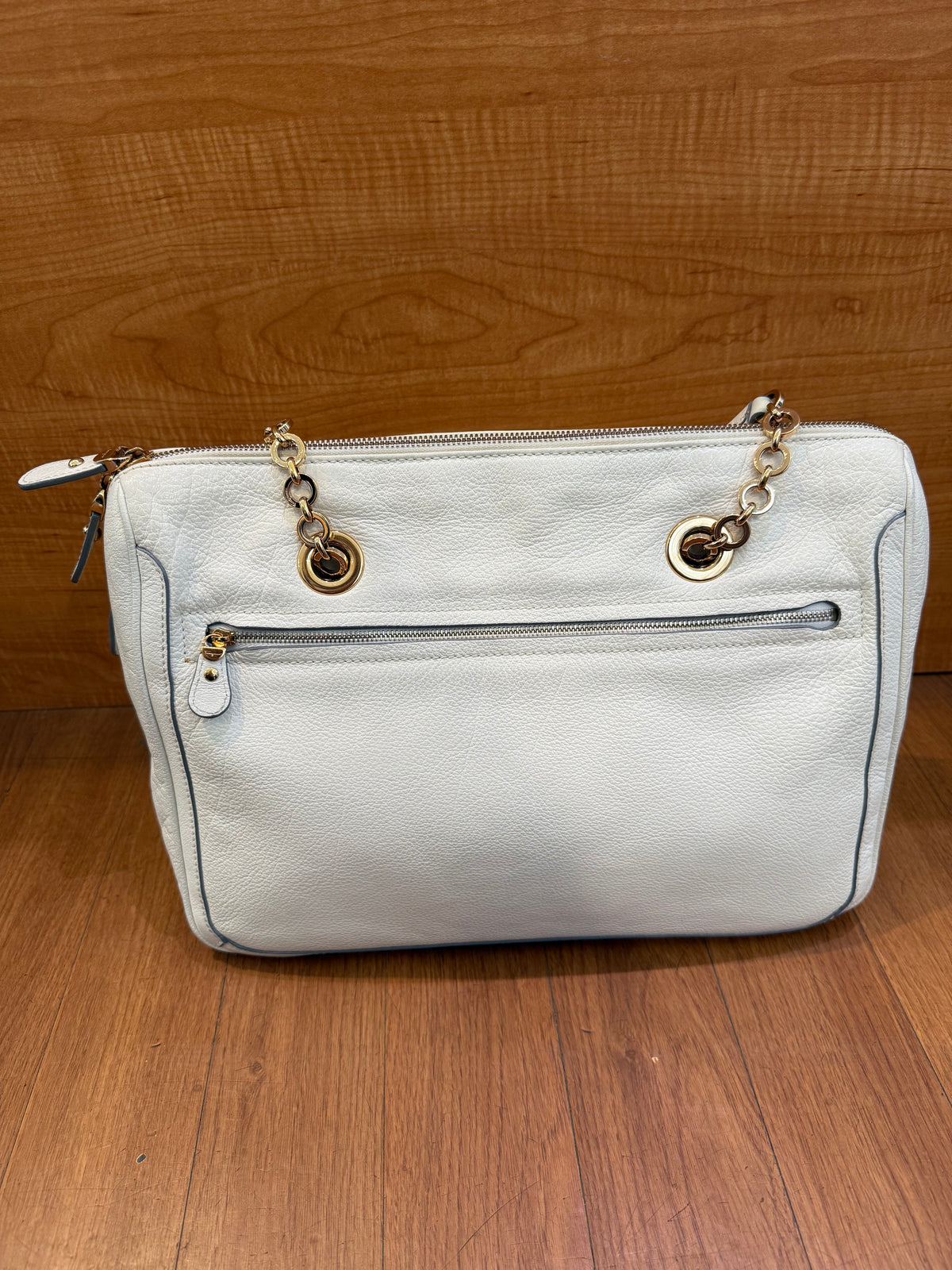Ferragamo Fanya Tote White