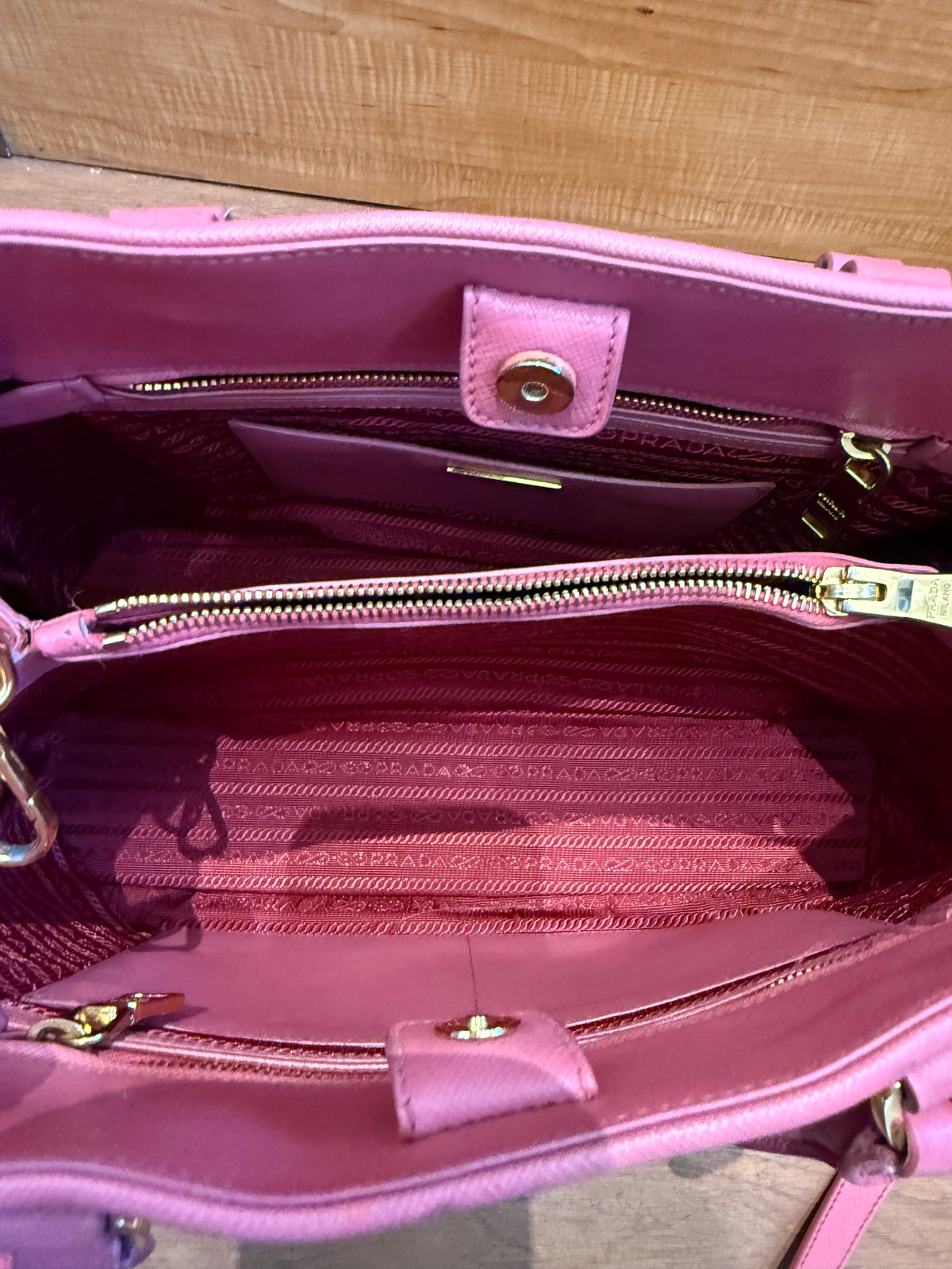 Prada Saffiano Leather Crossbody Bag
