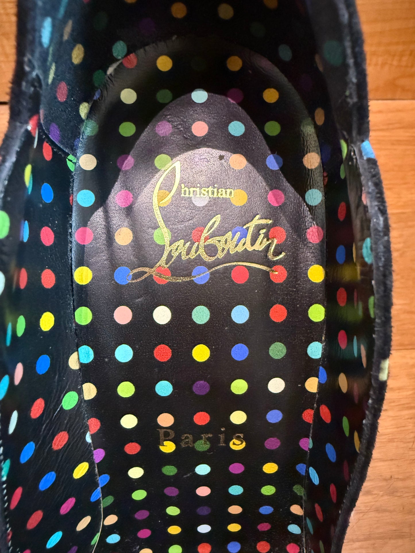 Christian Louboutin Polka Dot Heels