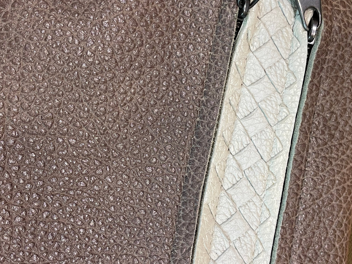 Bottega Leather Clutch Pouch