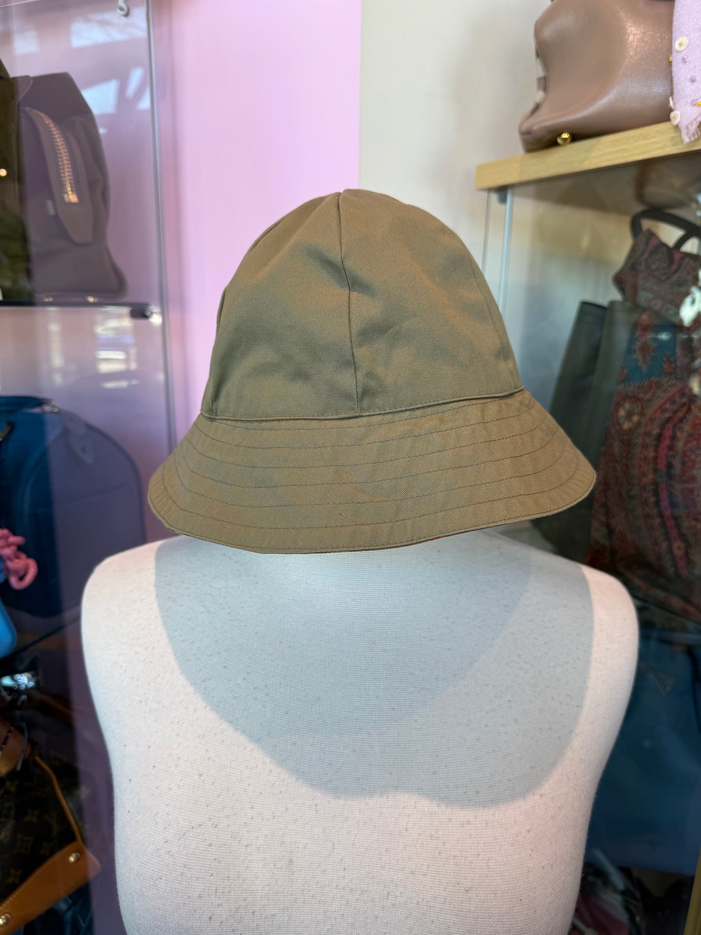 Burberry Reversible Check Bucket Hat