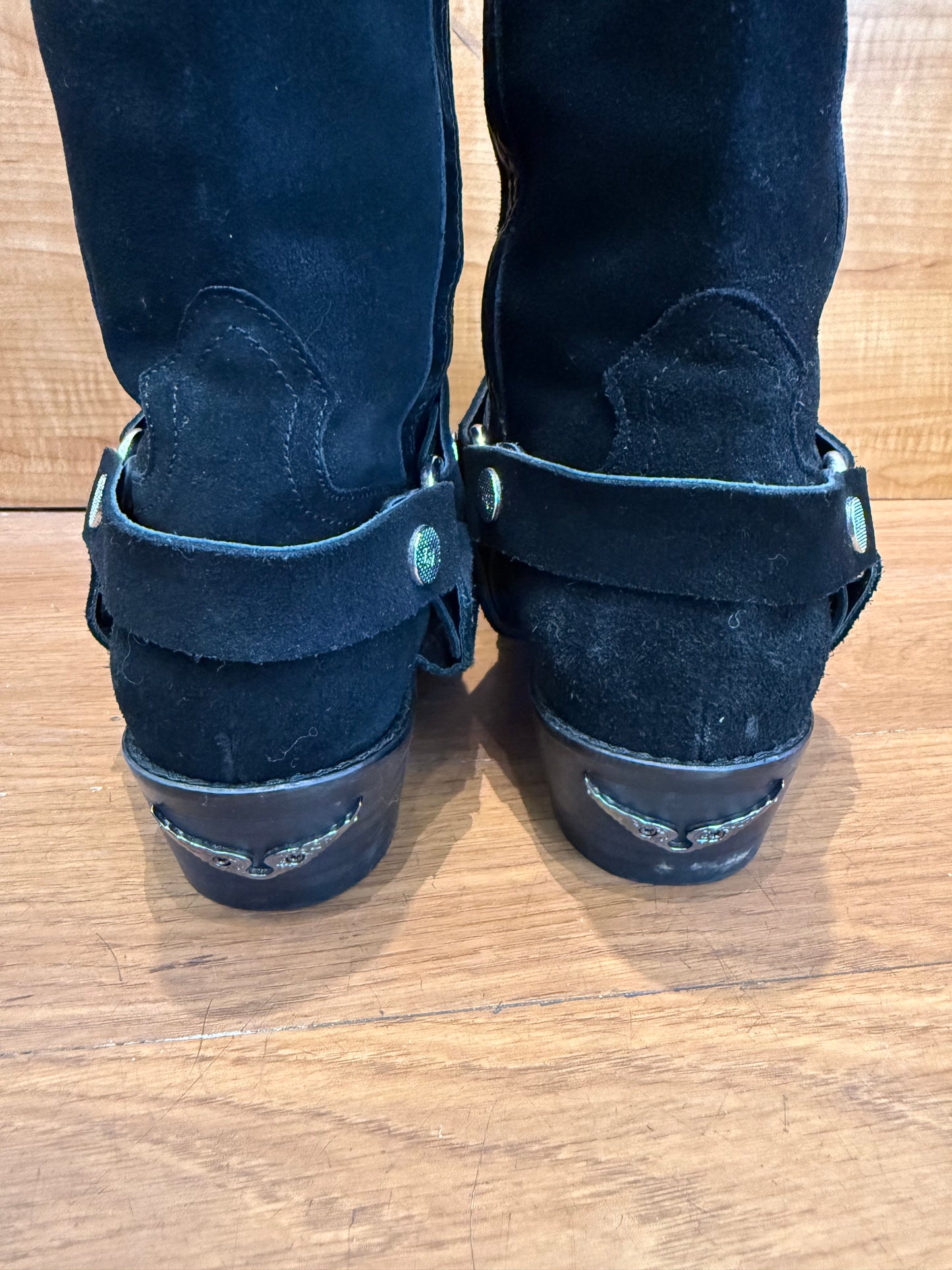 Zadig Voltaire Suede Western Boots