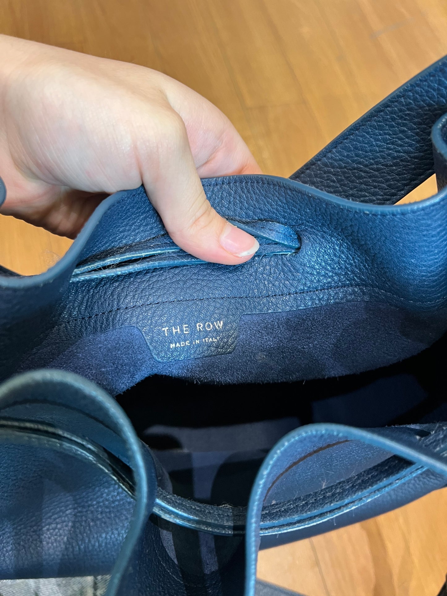 The Row Leather Crossbody Bag