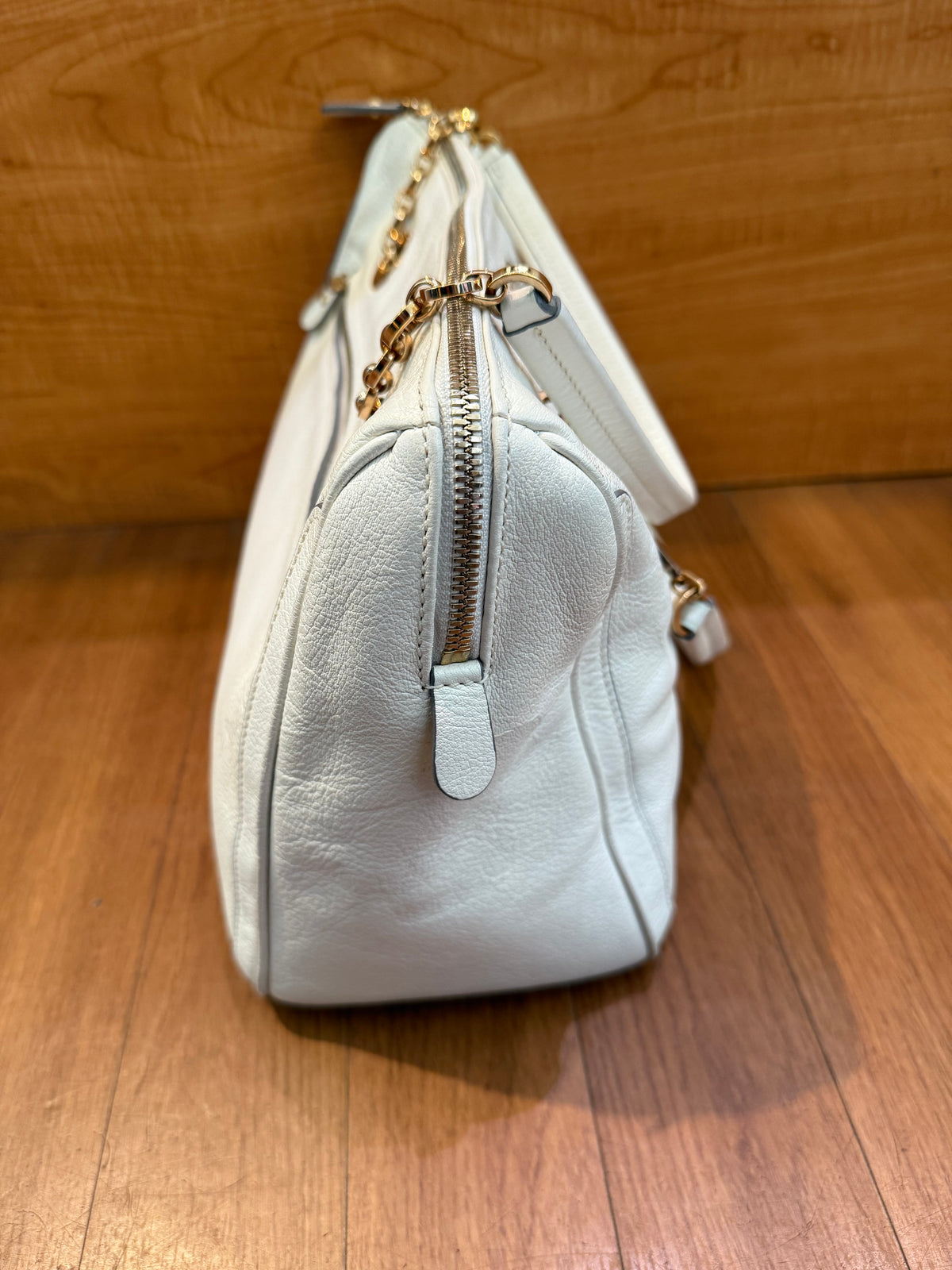 Ferragamo Fanya Tote White