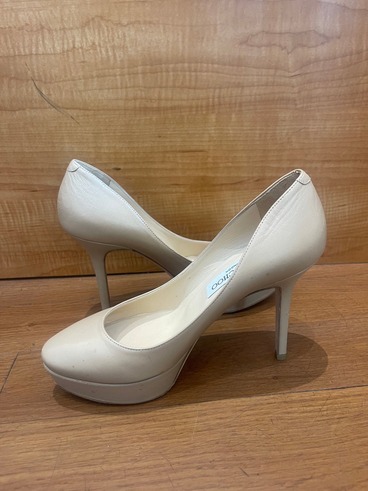 Jimmy Choo Leather Platform Pumps
