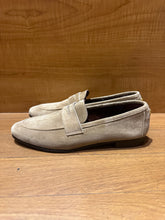 Load image into Gallery viewer, Bougeotte Beige Suede Loafers Brand New
