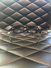 Load image into Gallery viewer, CHANEL
Black Acetate Gradient Lenses CC Logo Crystal Quilted Sunglasses
