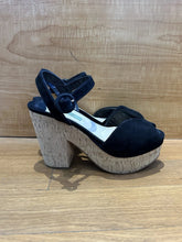 Load image into Gallery viewer, Prada Suede Black Sandals Size EU 38
