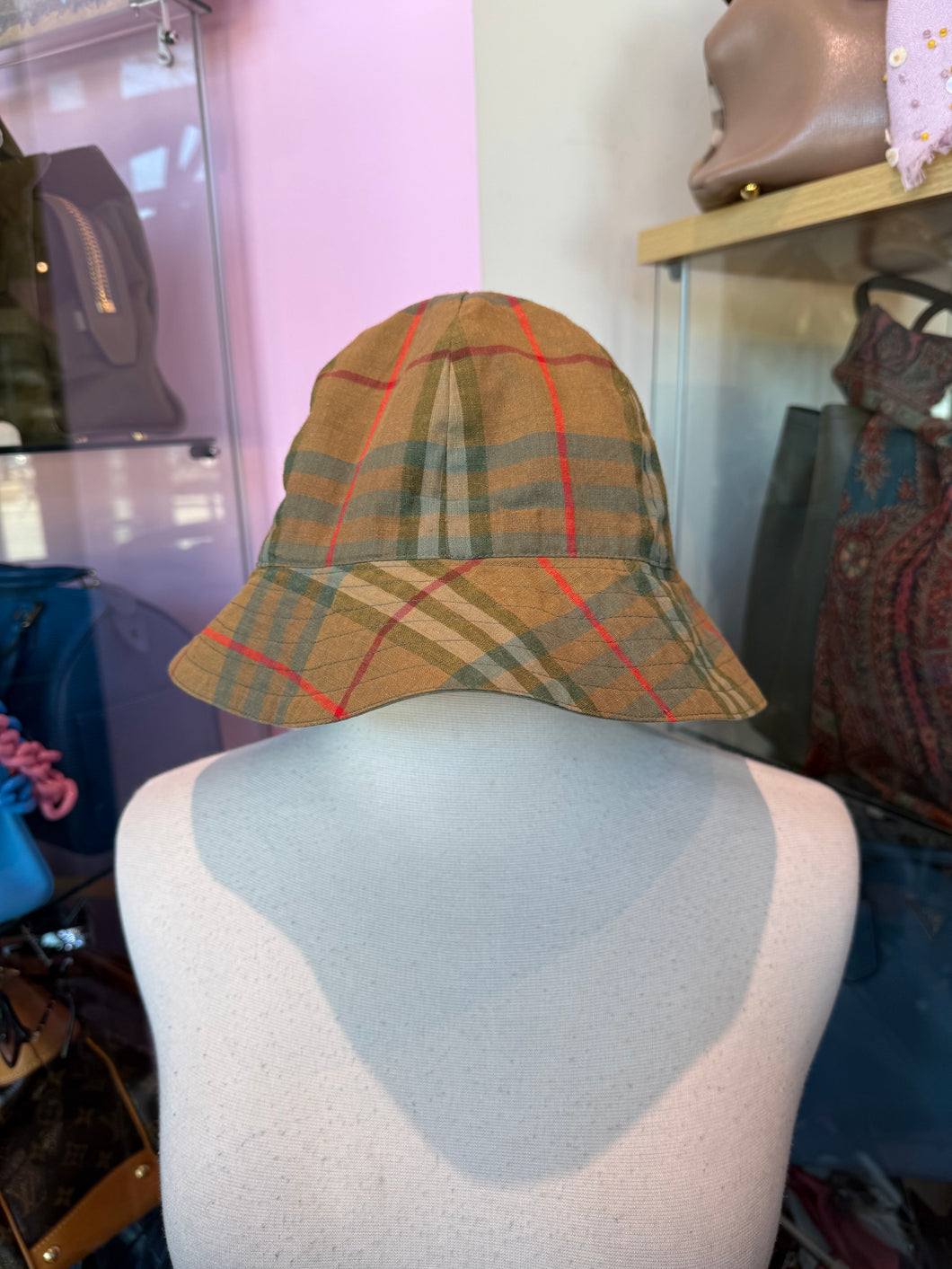 Burberry Reversible Check Bucket Hat