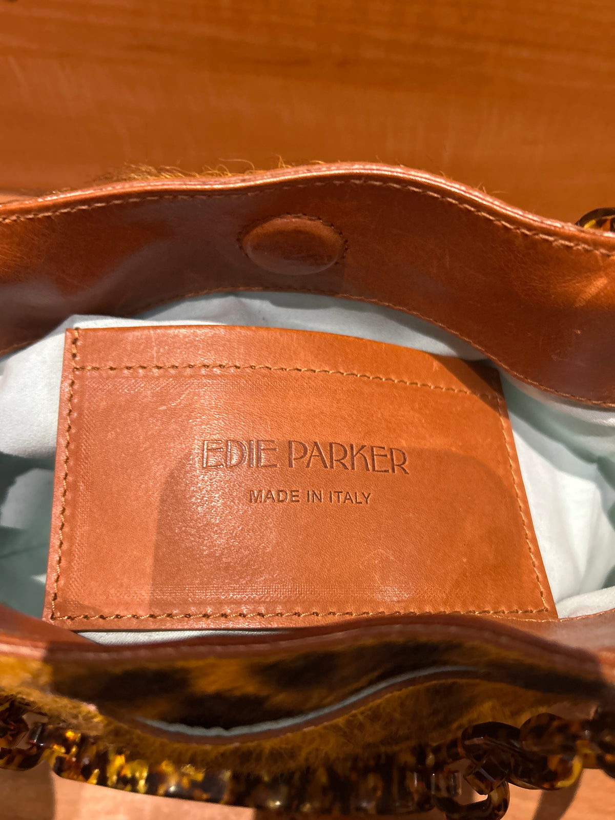 Edie Parker Pony-Hair/ Calfskin Tote