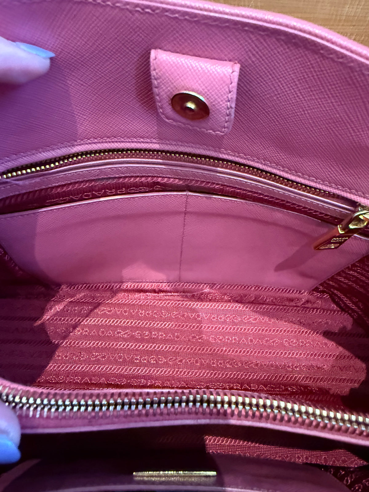 Prada Saffiano Leather Crossbody Bag