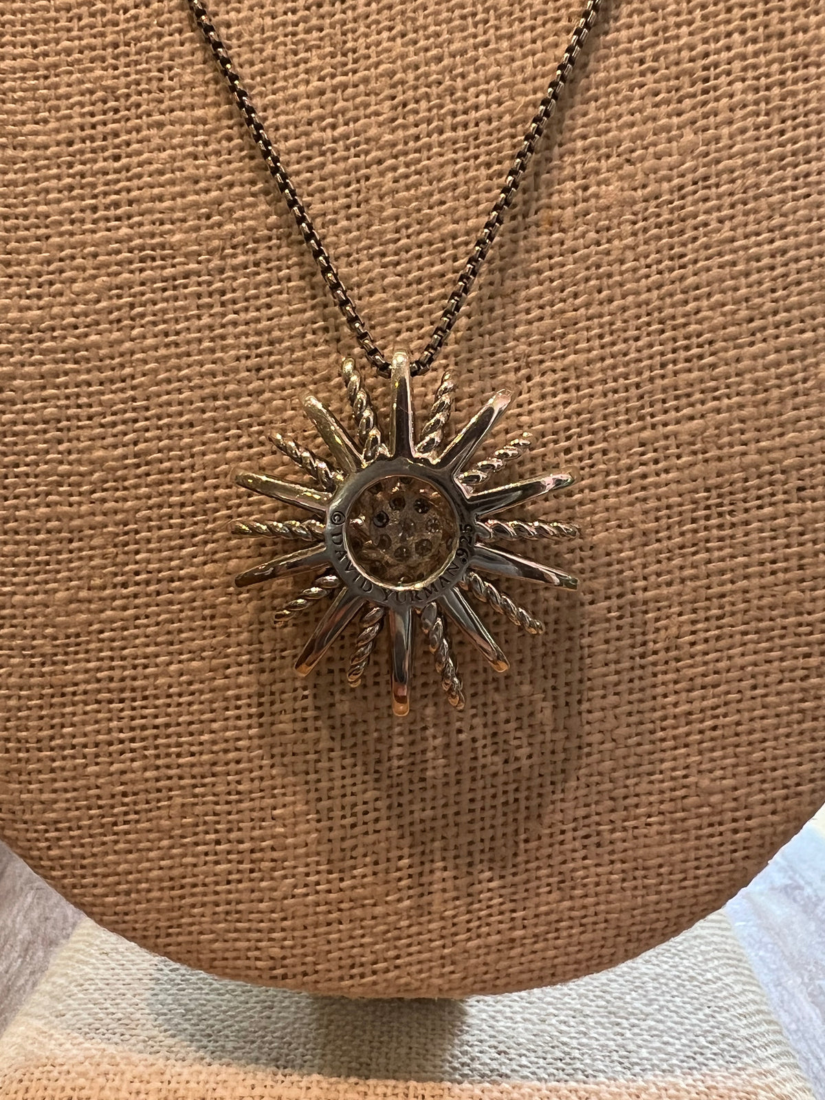 David Yurman Starburst Pendant